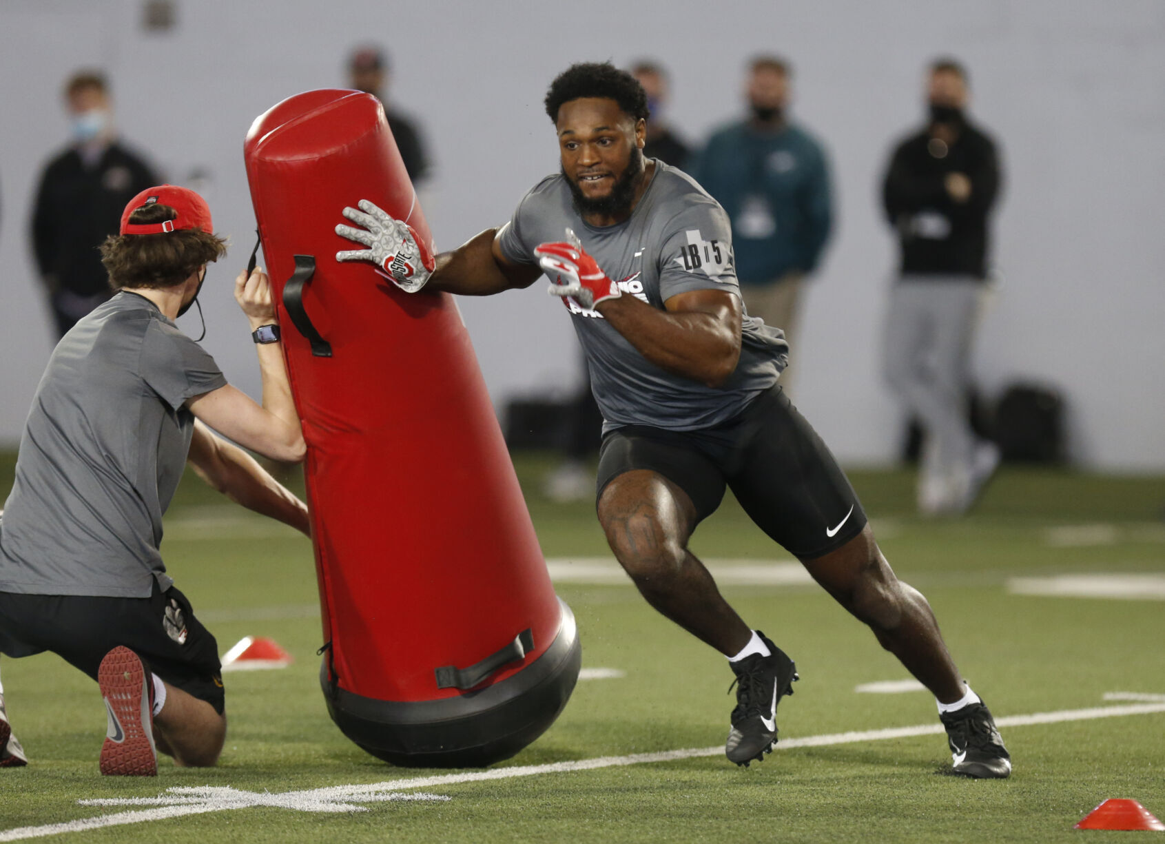 Ohio State University NFL Pro Day Football